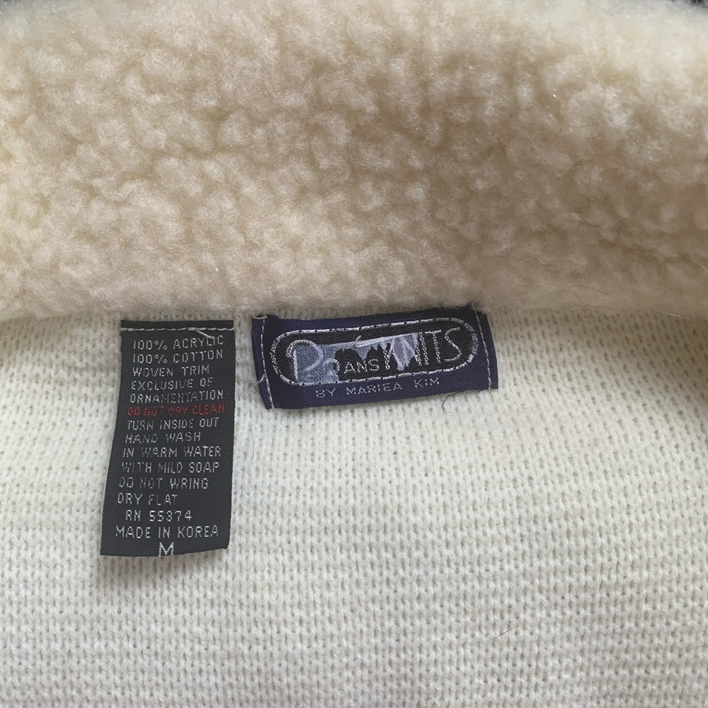Vtg Sweater Coat by Mariea Kim - Picture 8 of 8